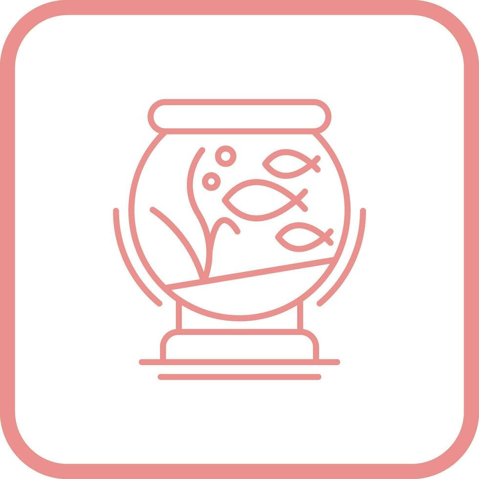 Fishbowl Vector Icon