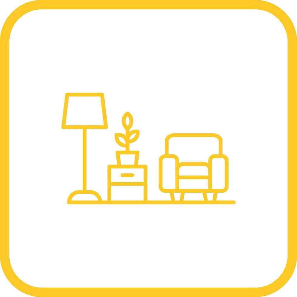 Living Room Vector Icon