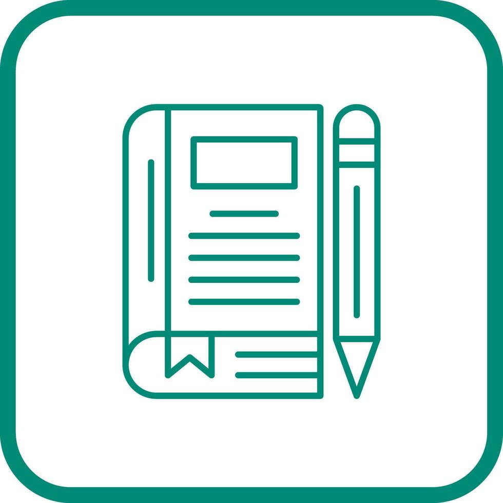 Diary Vector Icon