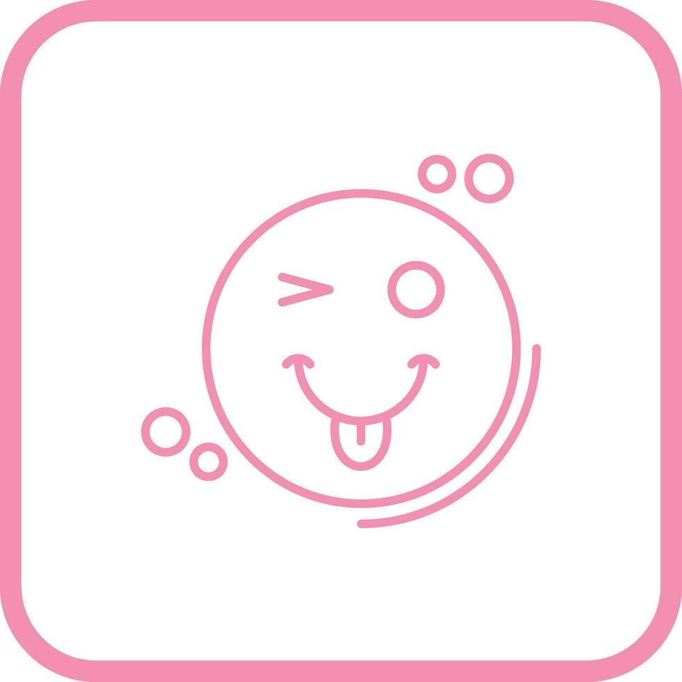 Tongue Out Vector Icon