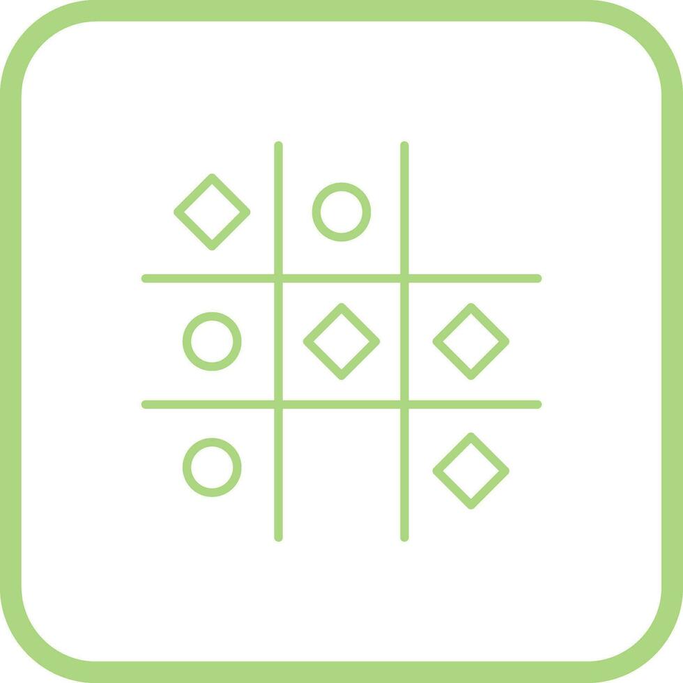 Tic Tac Toe Vector Icon