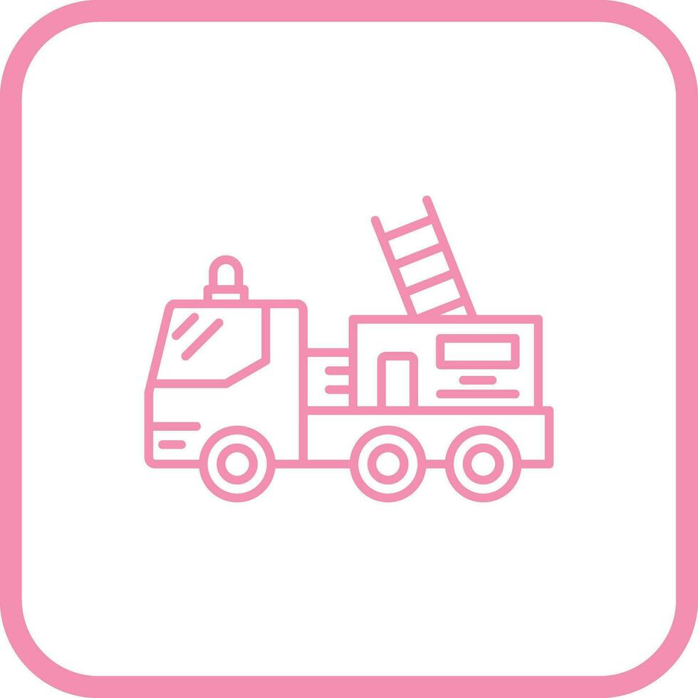 Fire Truck Vector Icon