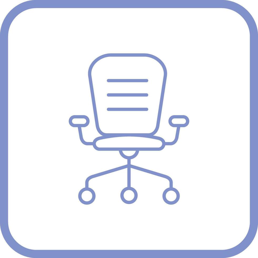 Office Chair Vector Icon