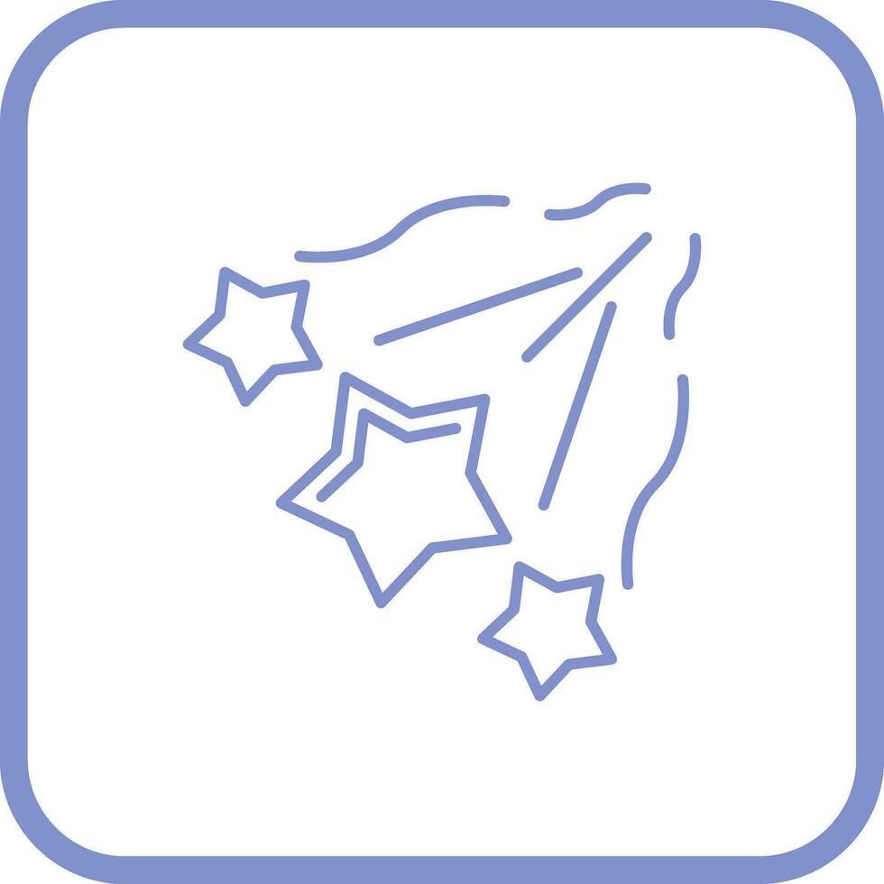 Falling Stars Vector Icon