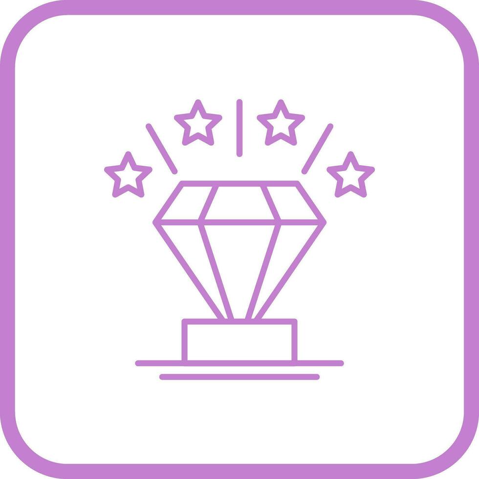 Diamond Vector Icon