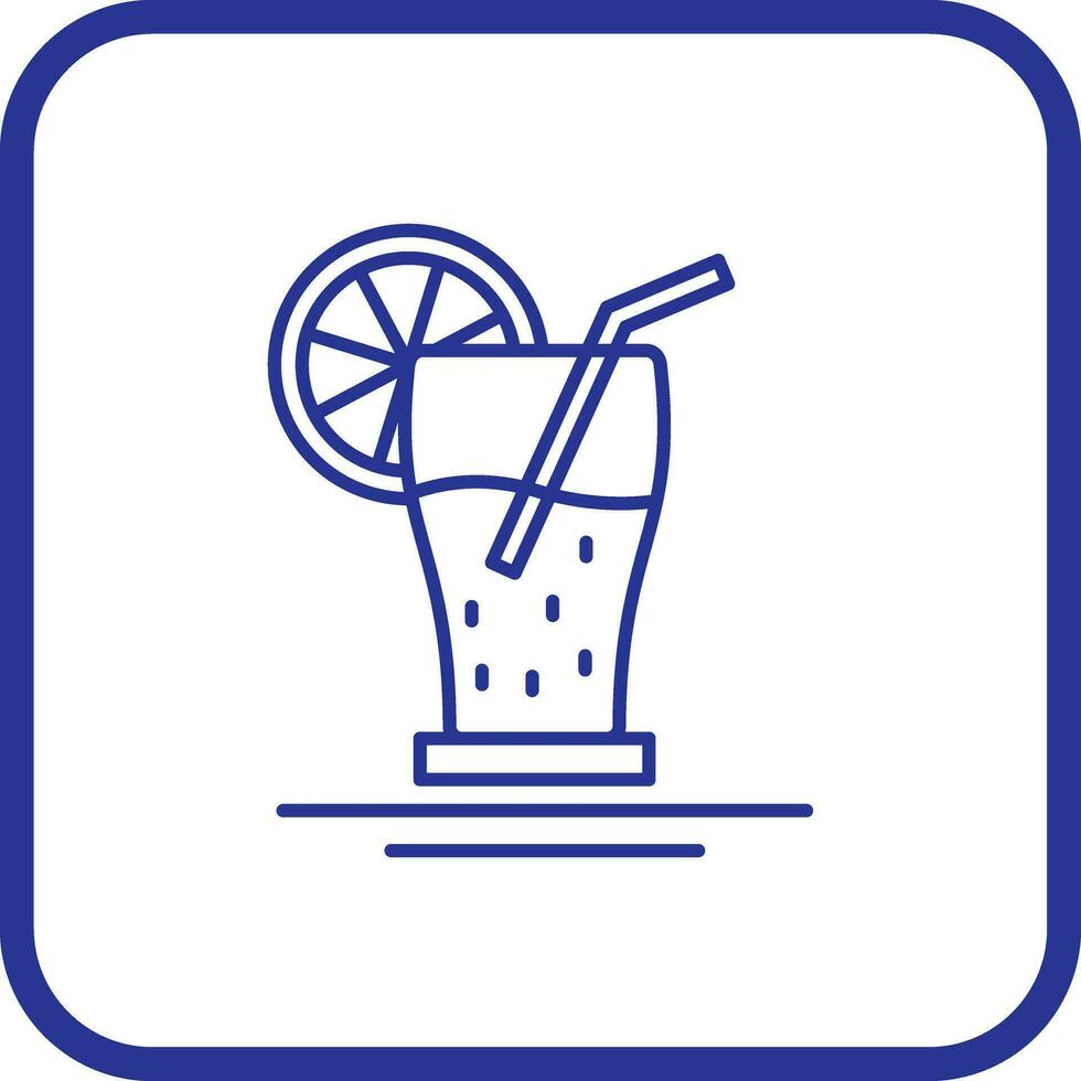 icono de vector de jugo de naranja