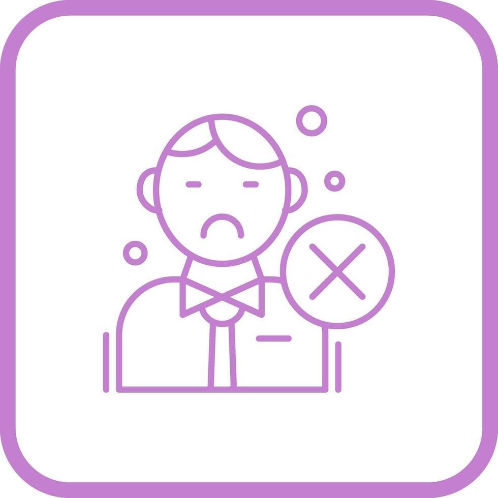 Rejected Vector Icon