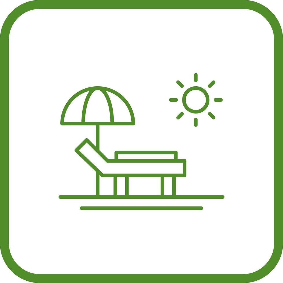 Hammock Vector Icon