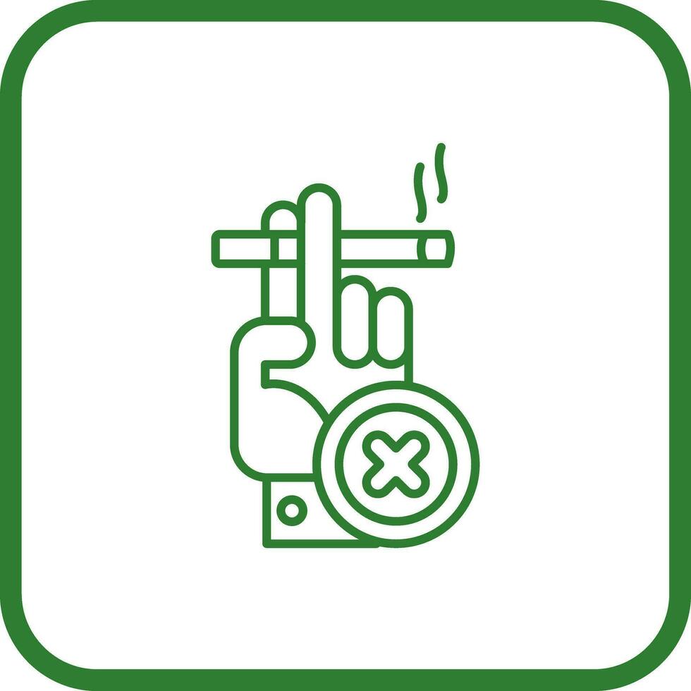 Quit Smoking Vector Icon