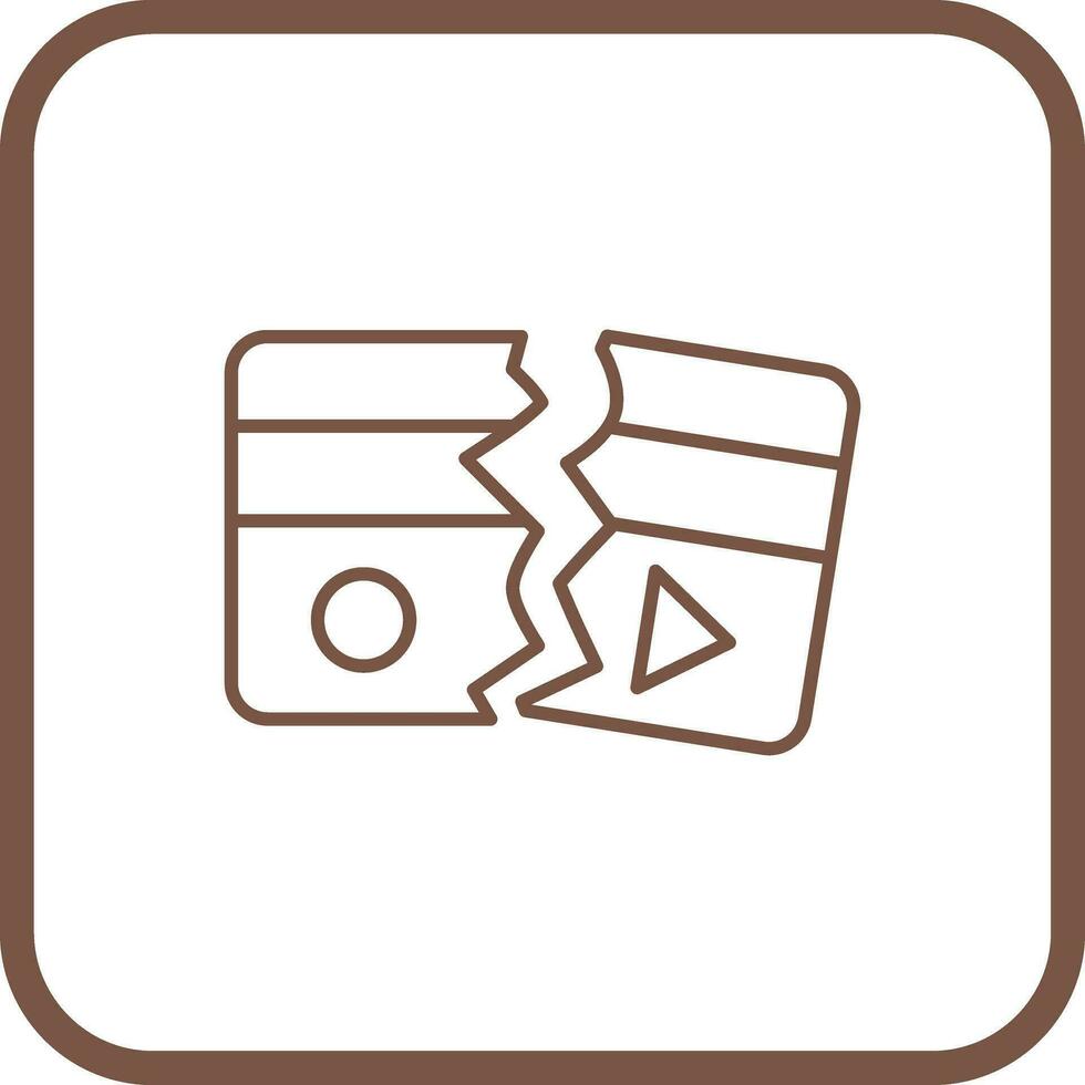 Broken Vector Icon