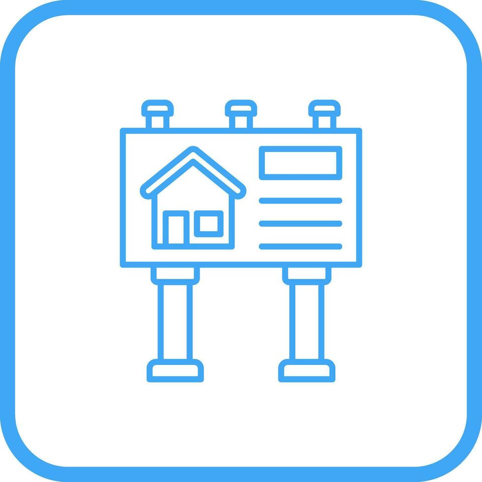 Billboard Vector Icon
