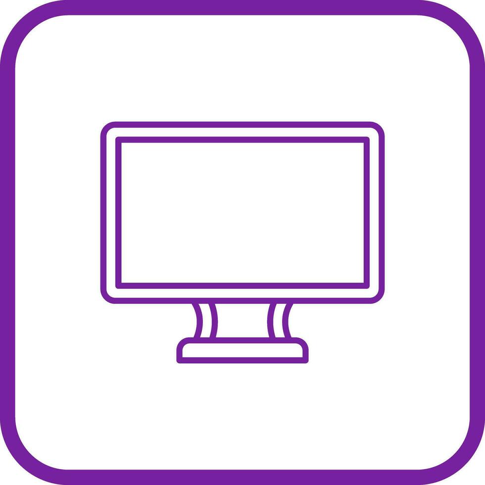 Lcd Vector Icon