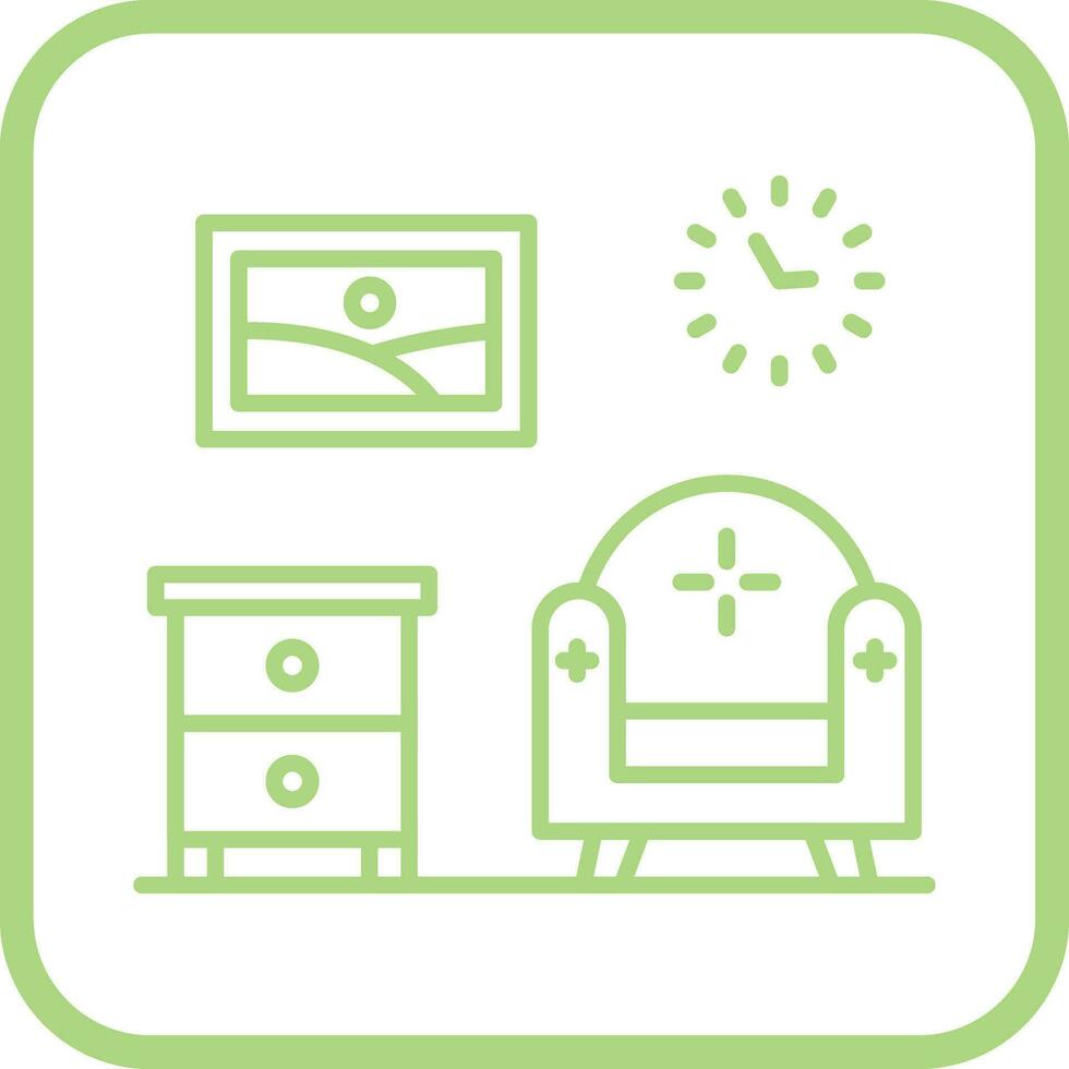 Living Room Vector Icon