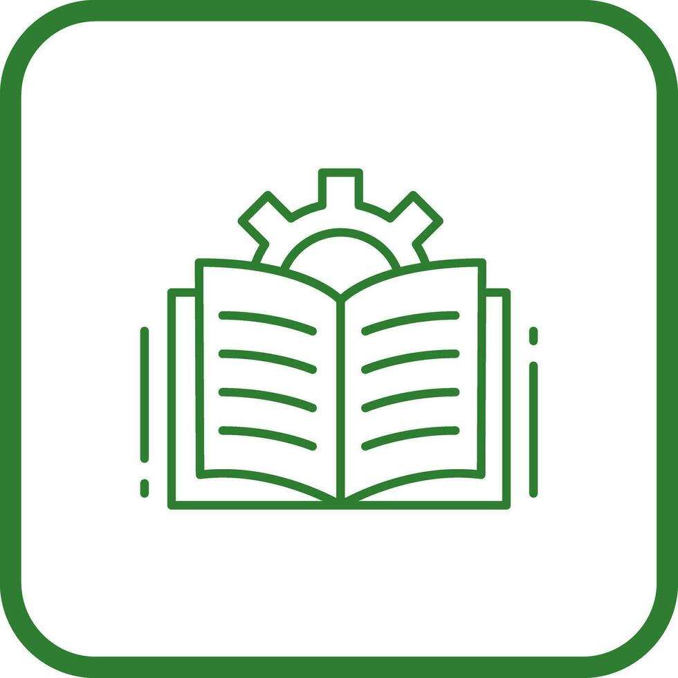 icono de vector de libro abierto