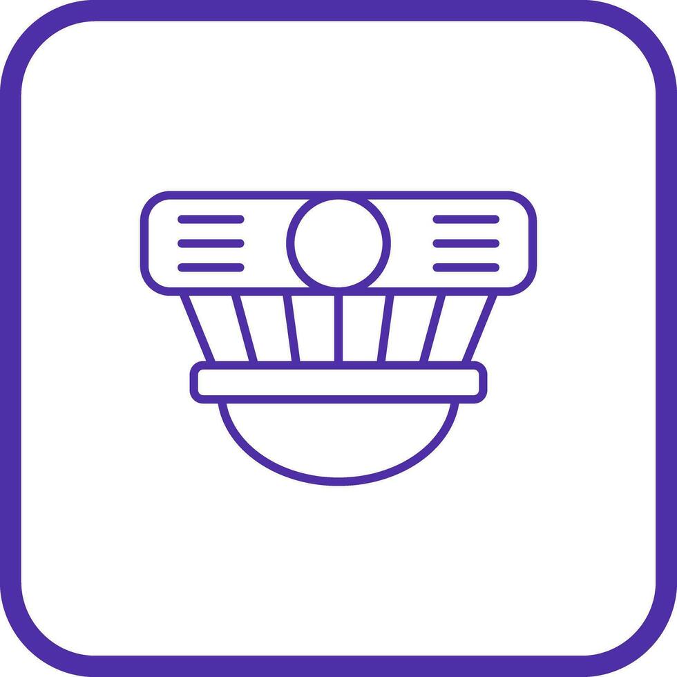 Smoke Detector Vector Icon