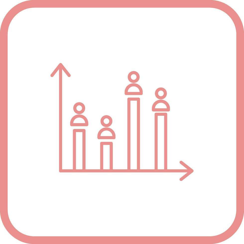 Candidate Graph Vector Icon