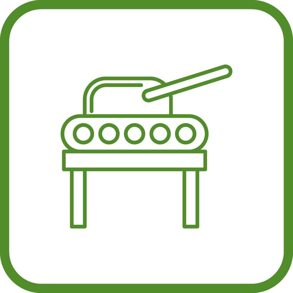Tank Exhibit Vector Icon