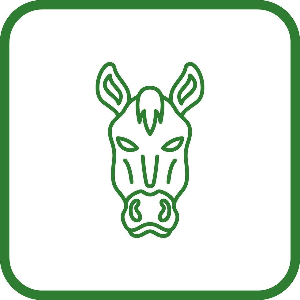 icono de vector de caballo