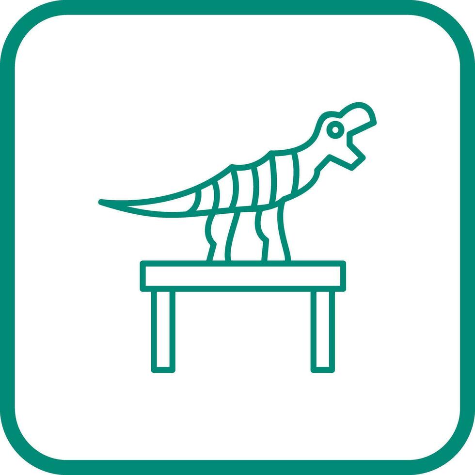 Bones Exhibit Vector Icon