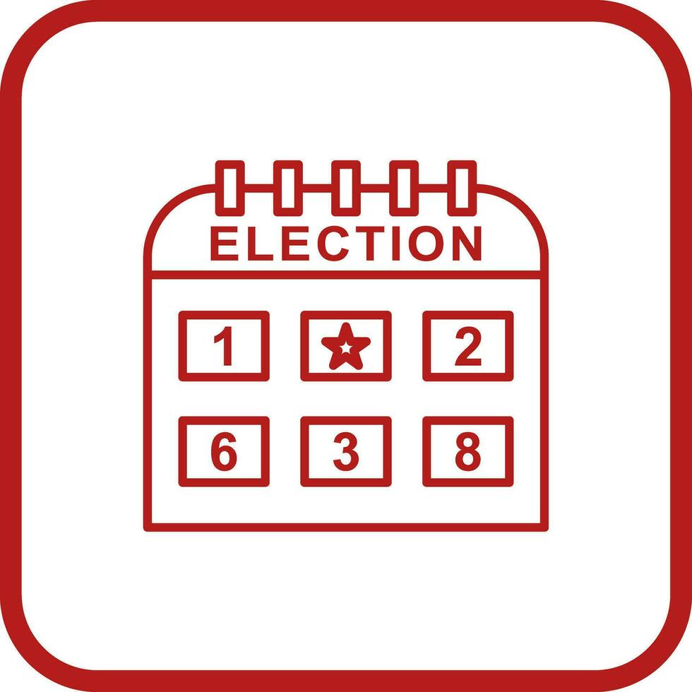 Election Day Vector Icon