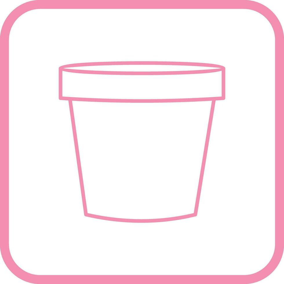 Plant Pot Vector Icon