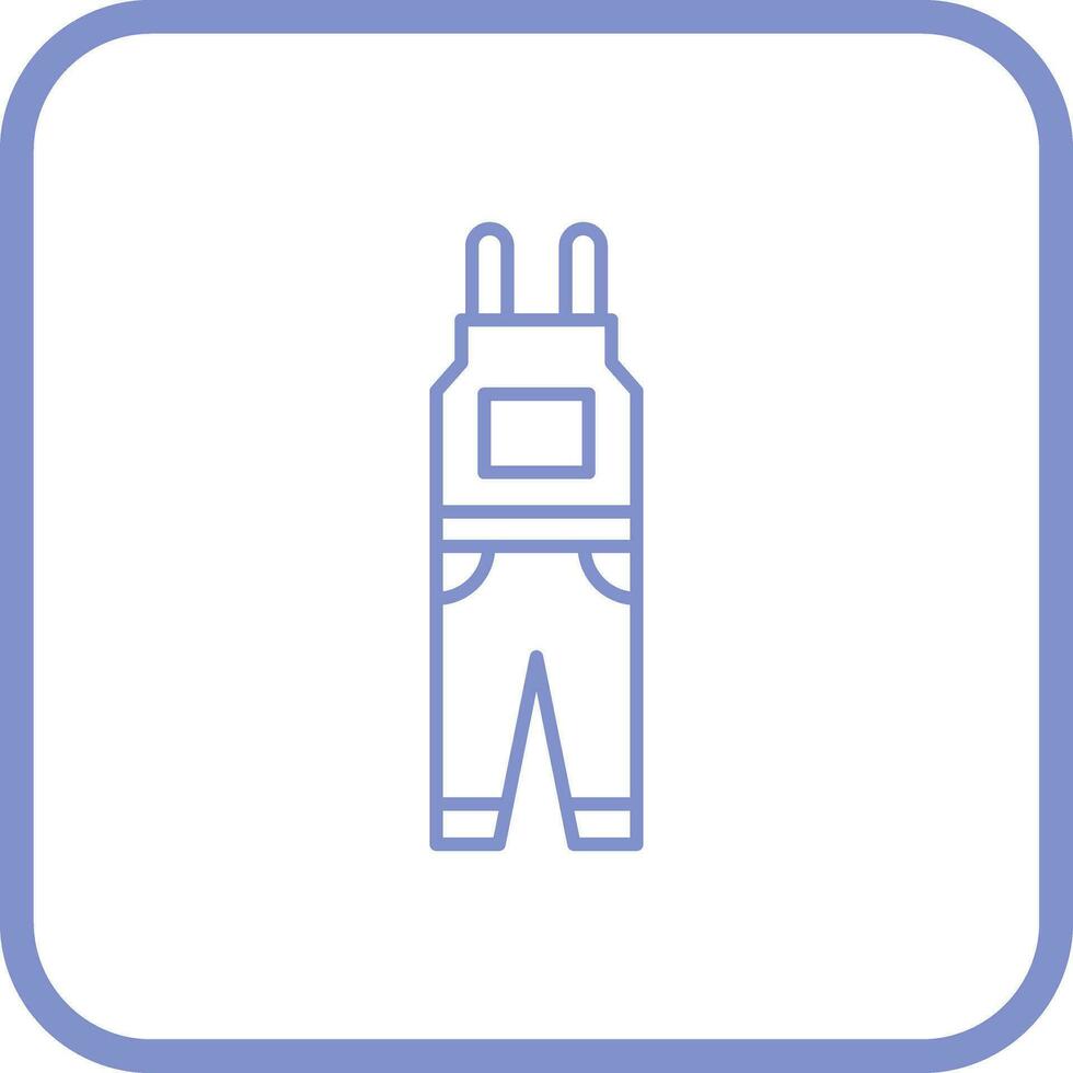 Jumpsuit Vector Icon