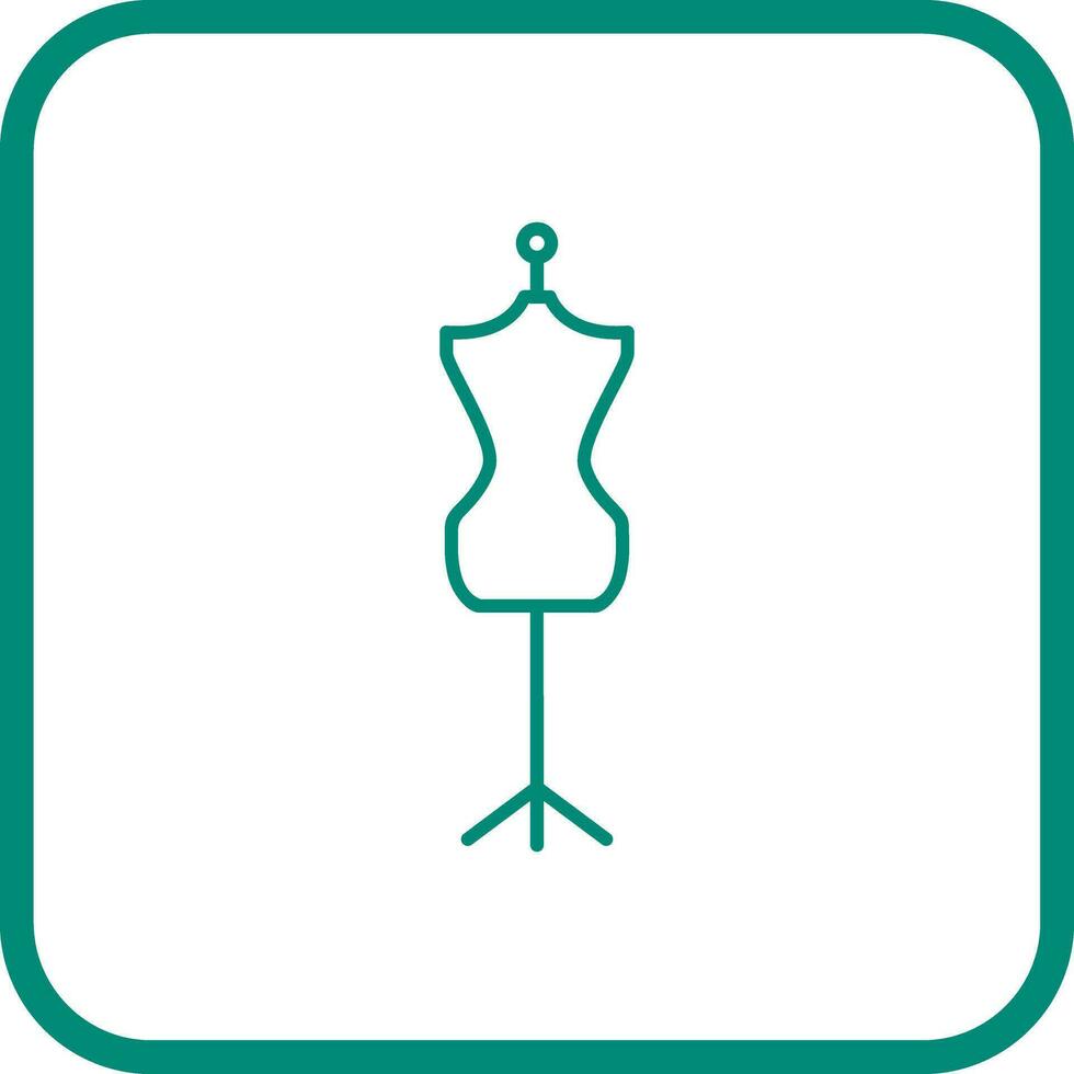 Dress Holder Vector Icon