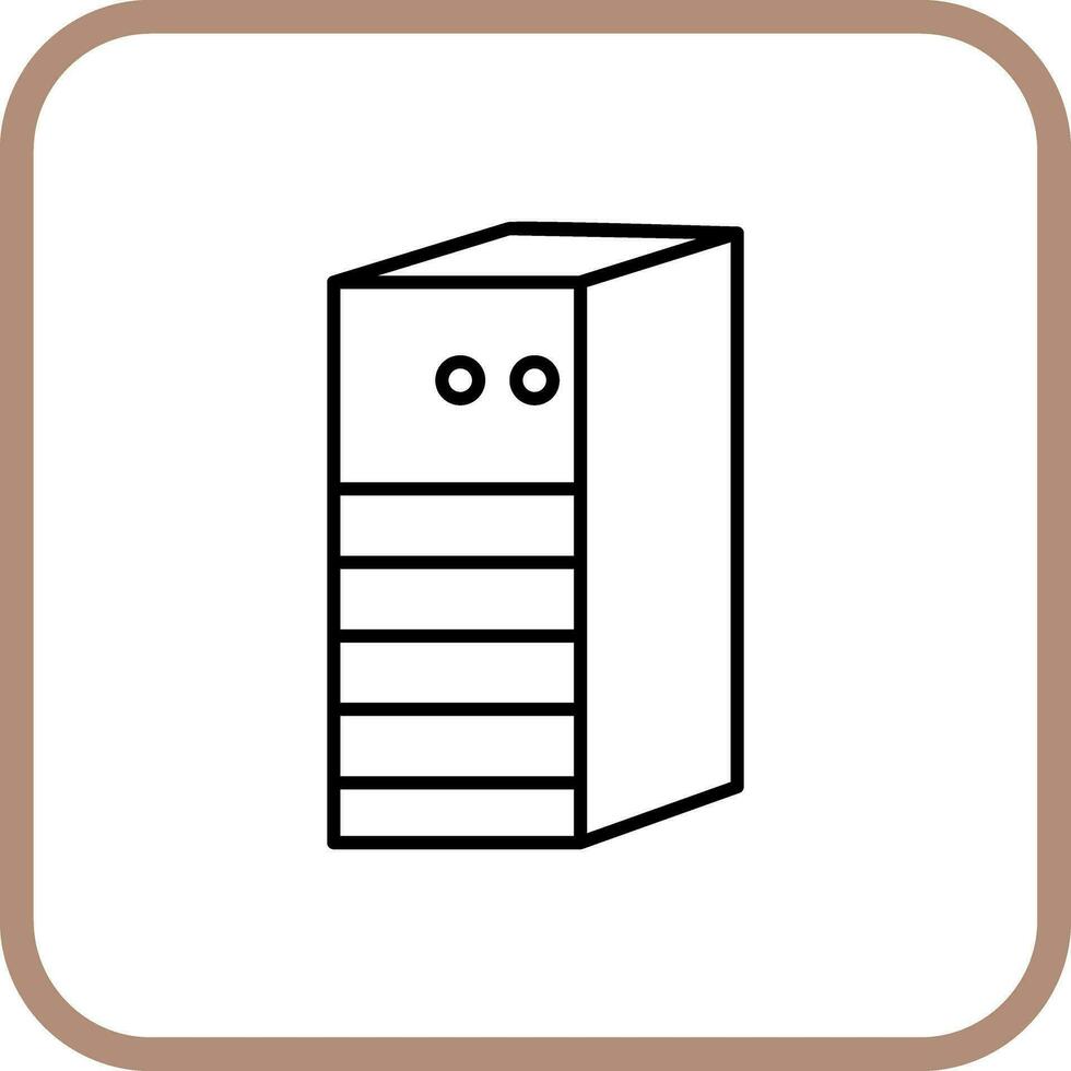 Server Network Vector Icon