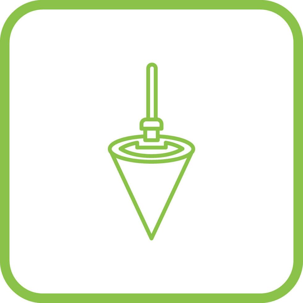 Plumb Bob Vector Icon