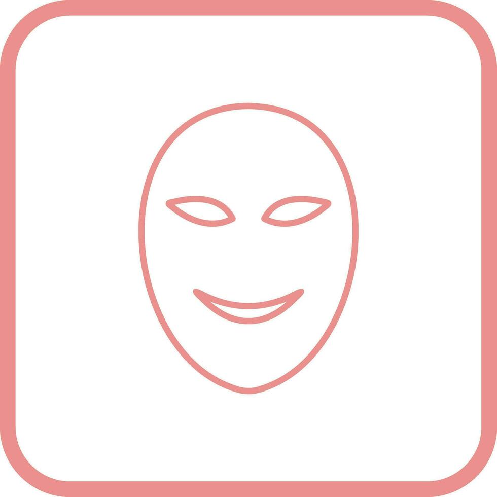 Ancient Face Mask Vector Icon