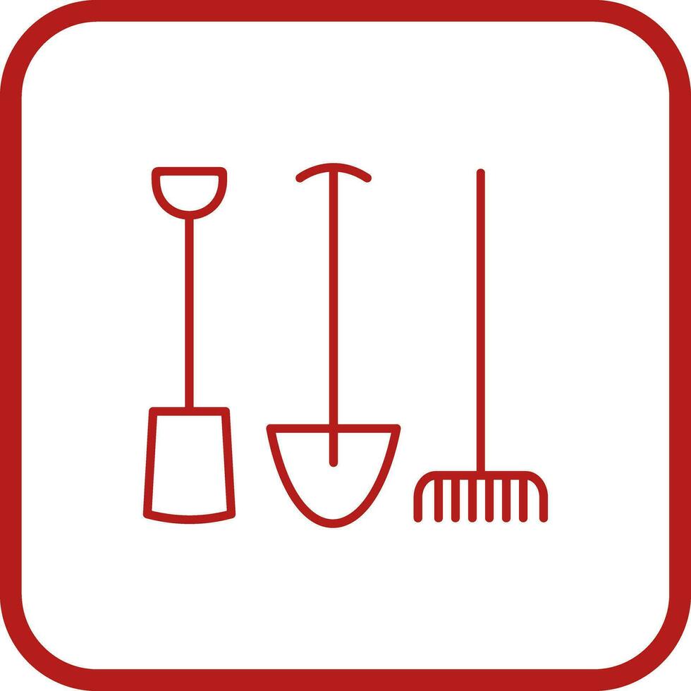 Gardening Tools Vector Icon