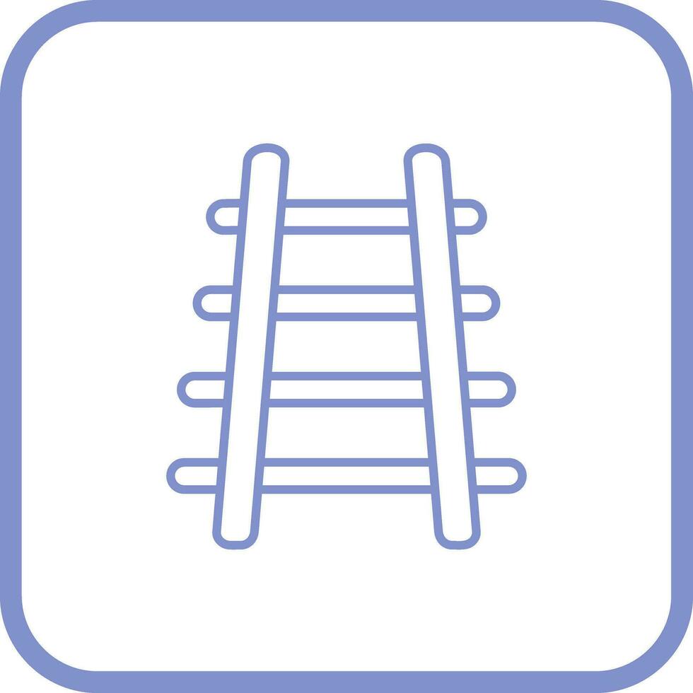 Train Tracks Vector Icon