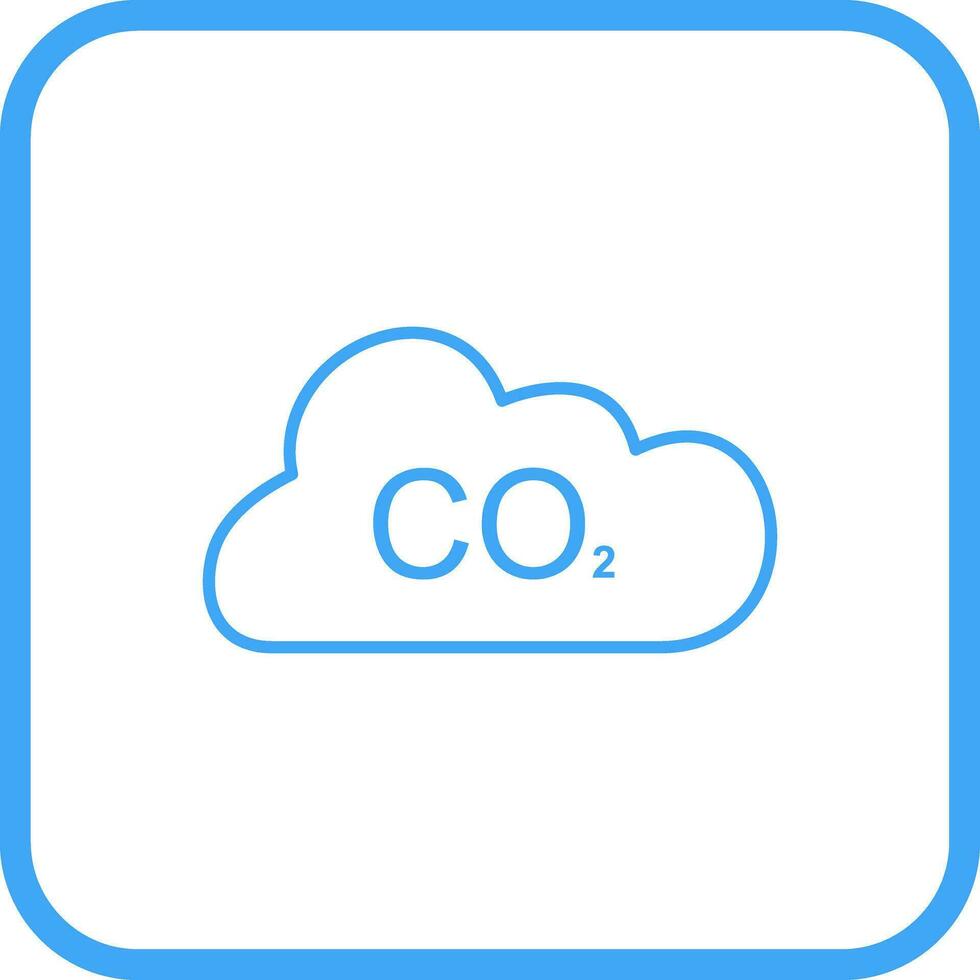 Carbon Dioxide Vector Icon