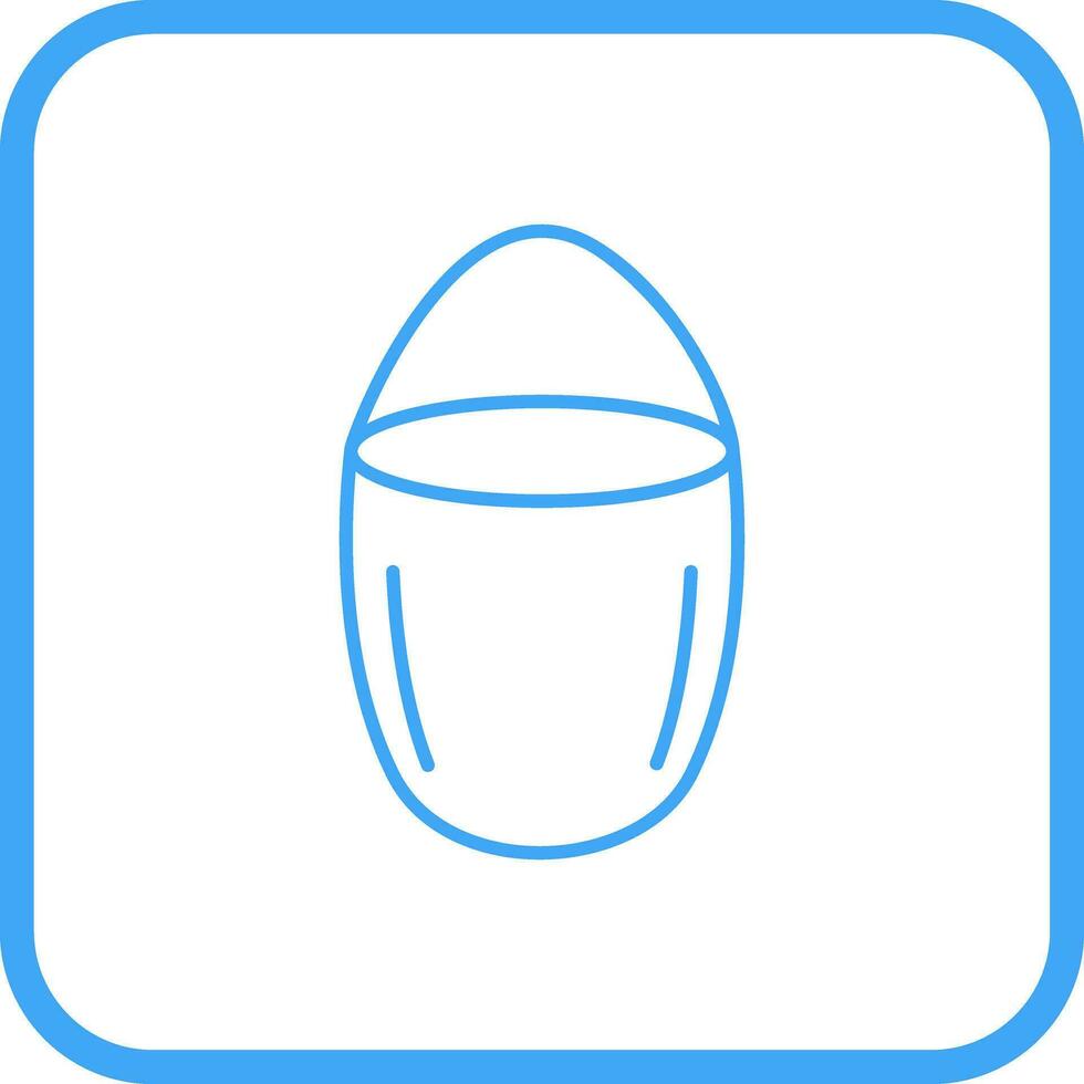 Unique Water Bucket Vector Icon
