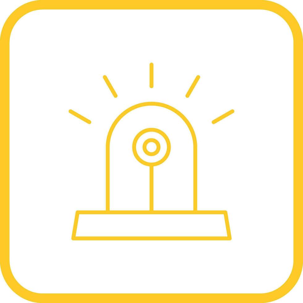 Unique Siren Vector Icon