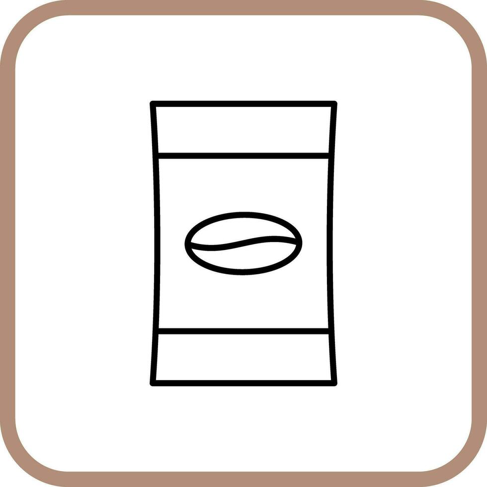 Coffee Packets Vector Icon