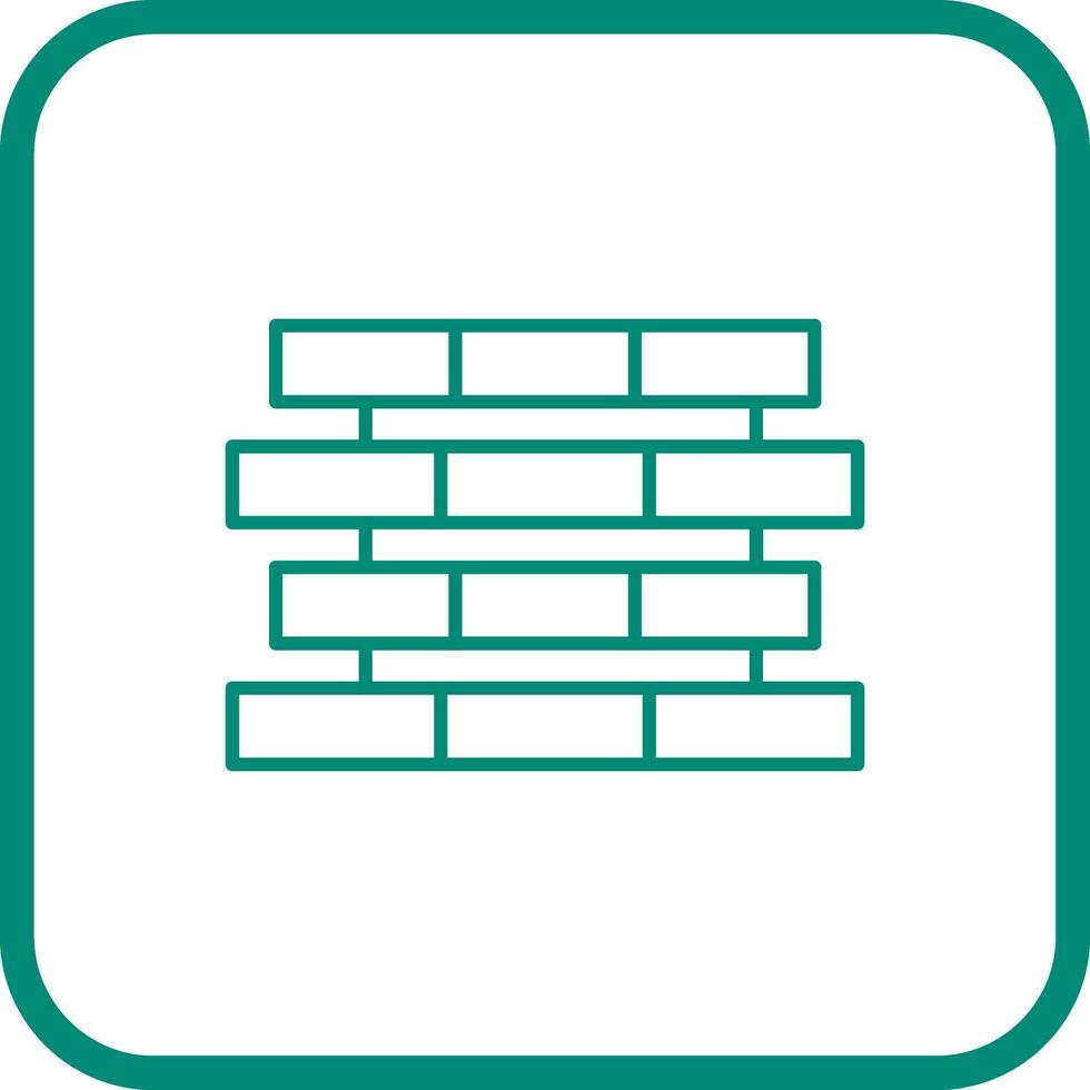 Unique Bricks Vector Icon