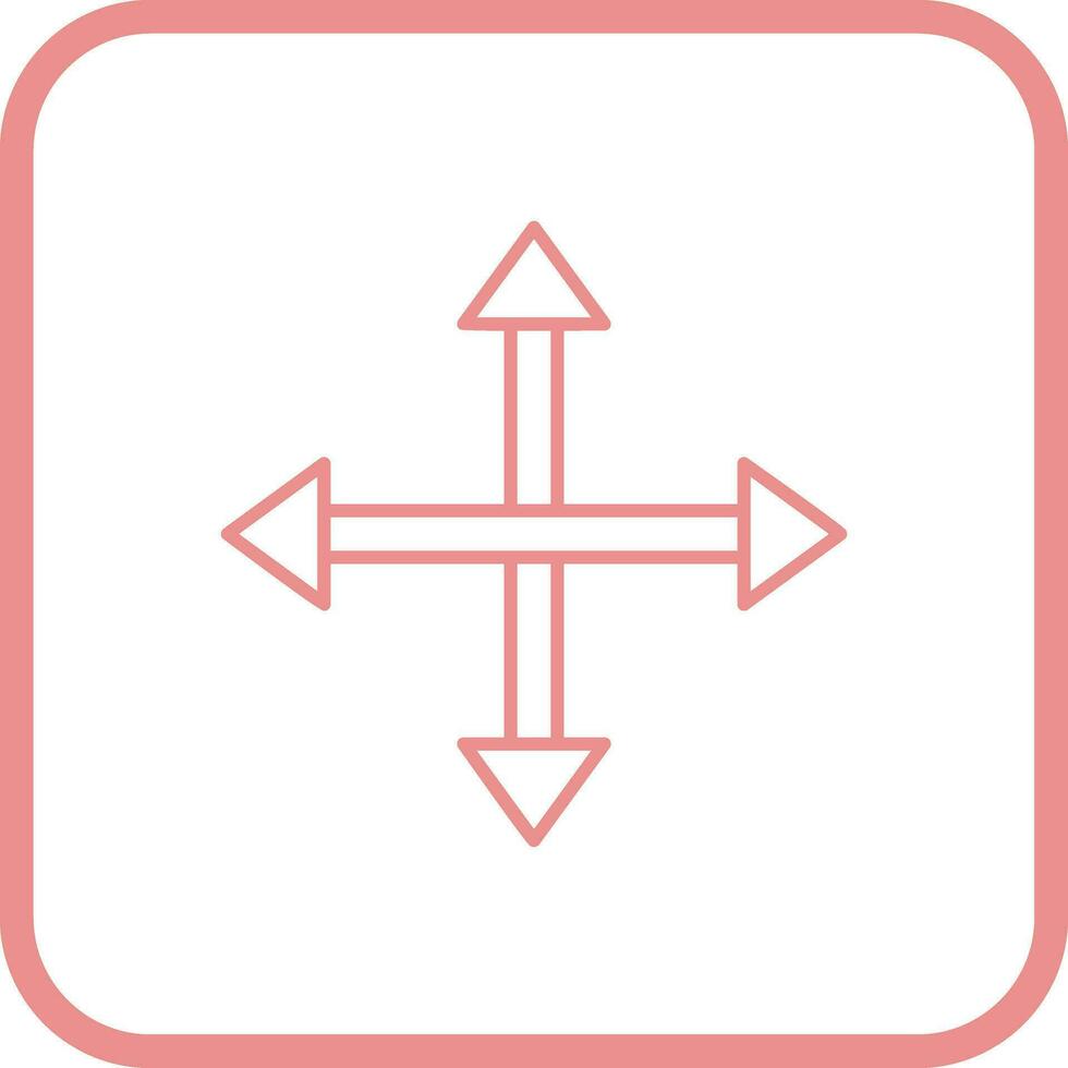 Unique Move Vector Icon