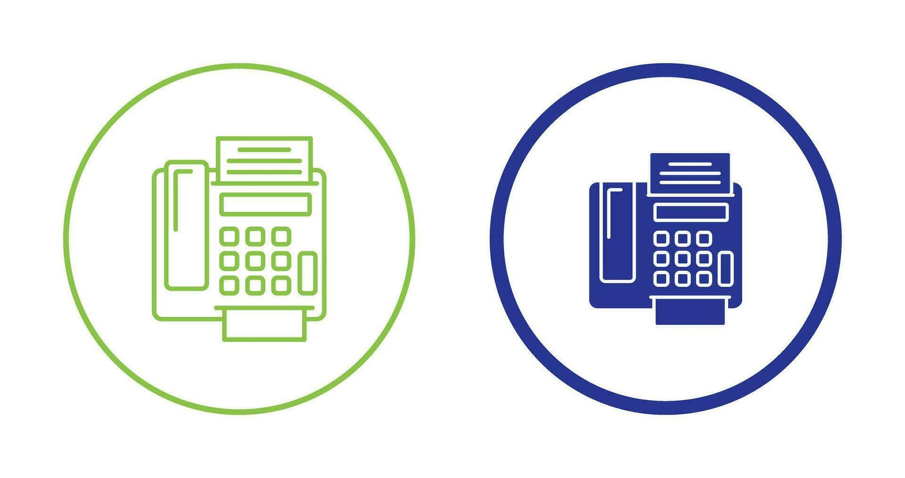 fax Machine Vector Icon