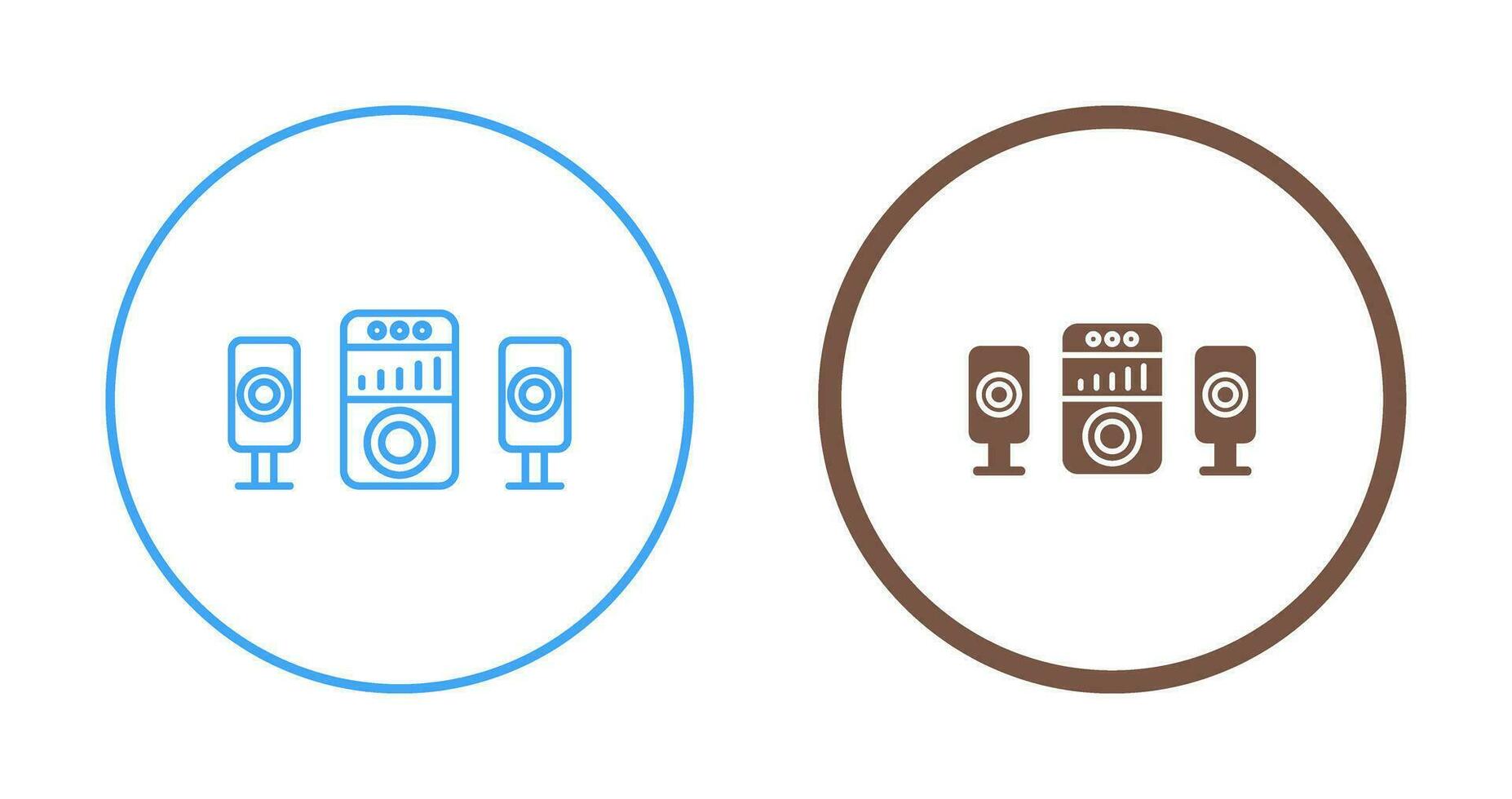 Sound System Vector Icon