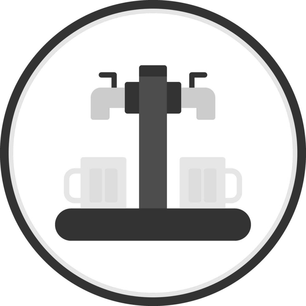 Beer tap Vector Icon Design