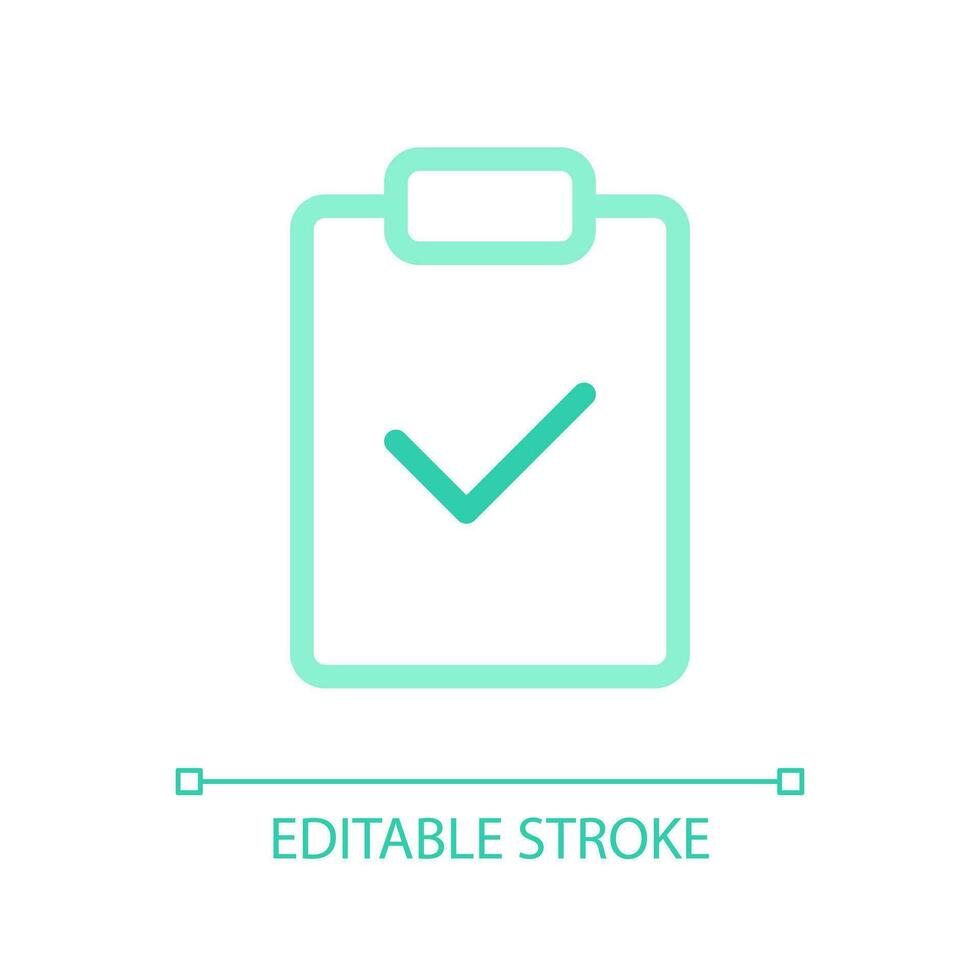 Completed task pixel perfect color linear ui icon. Reach main goal. Priority in project management. GUI, UX design. Outline isolated user interface pictogram. Editable stroke vector