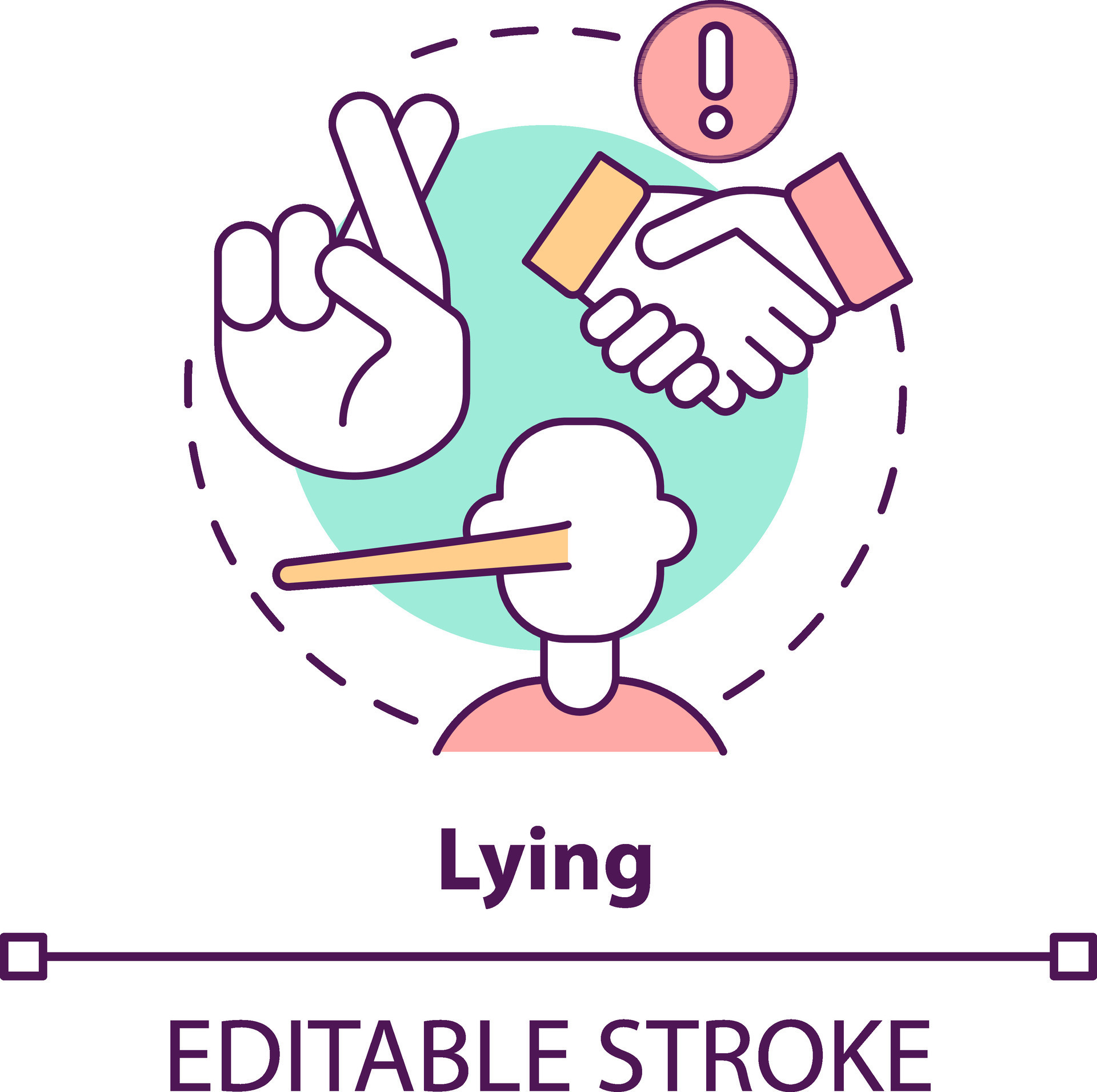 Lying Concept Icon Unethical Organizational Behavior Abstract Idea lying-concept-icon-unethical-organizational-behavior-abstract-idea