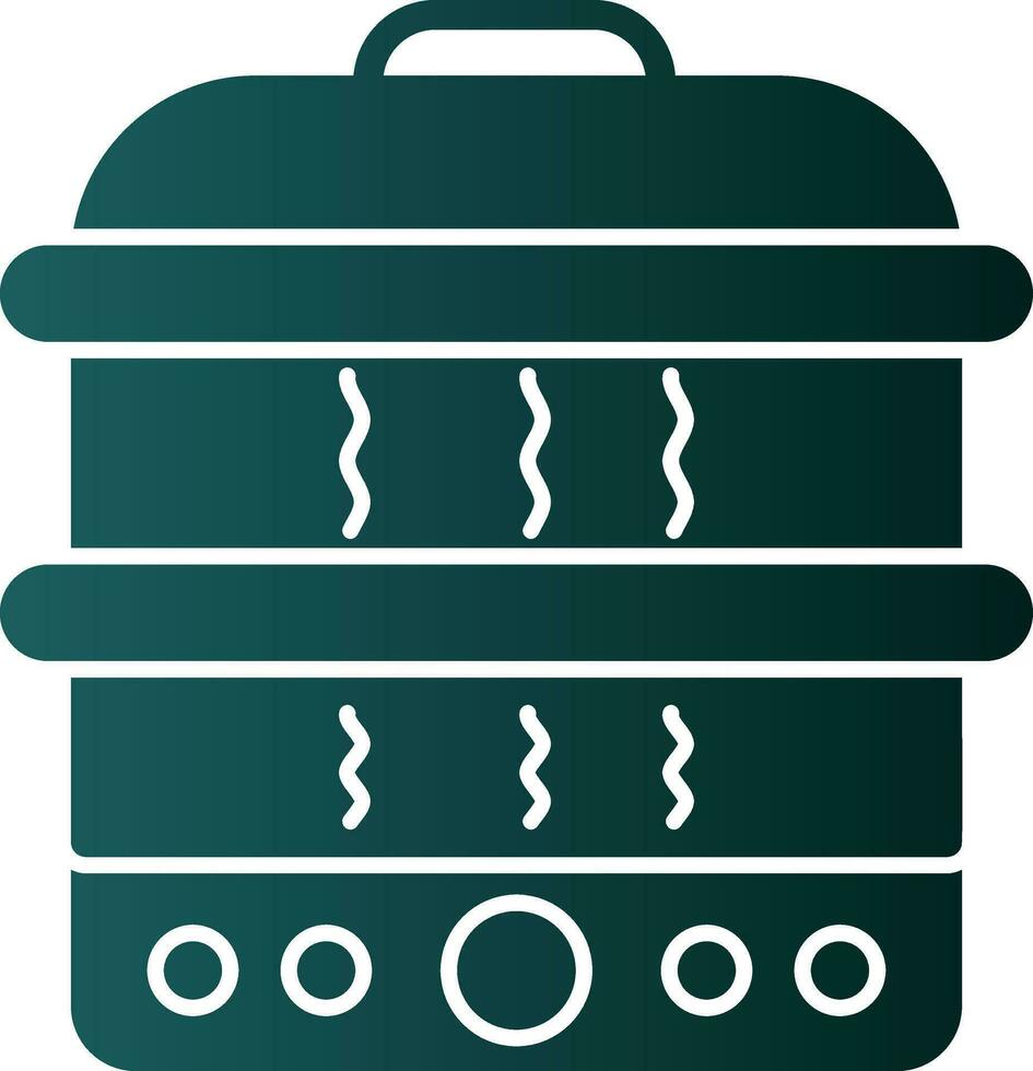 Steamer Vector Icon Design