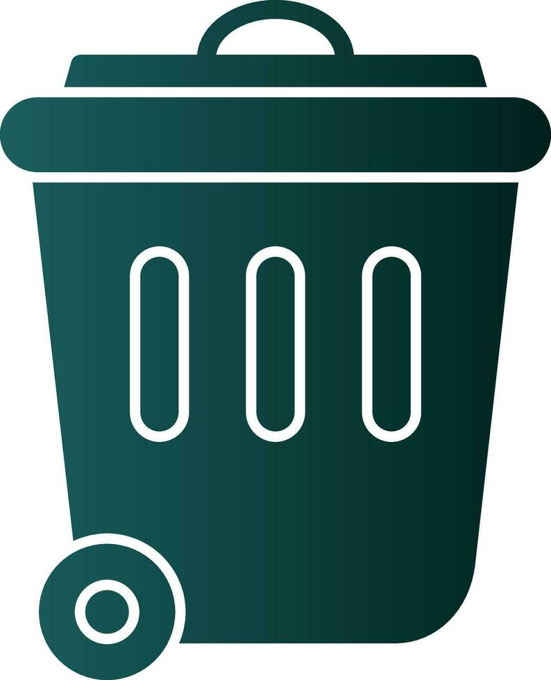 Recycle bin Vector Icon Design