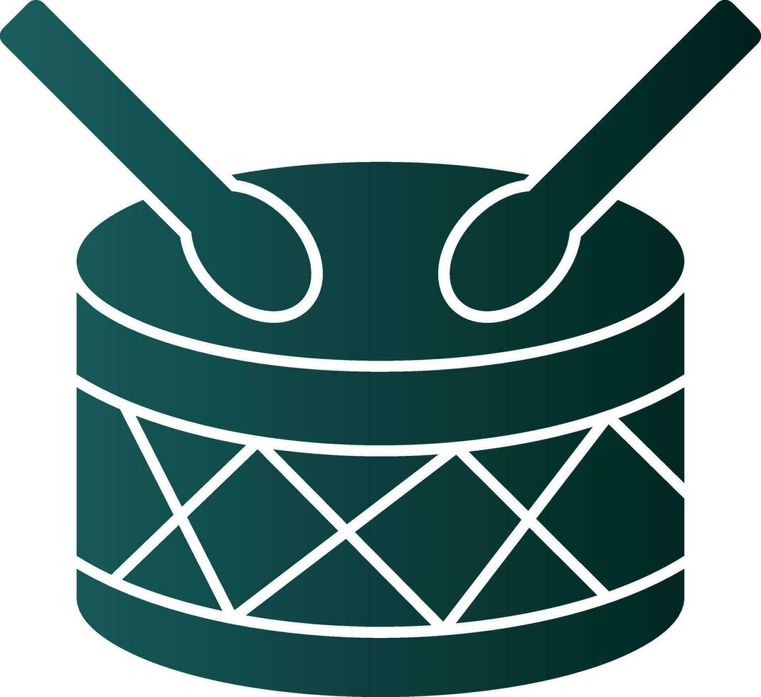 Drum Vector Icon Design