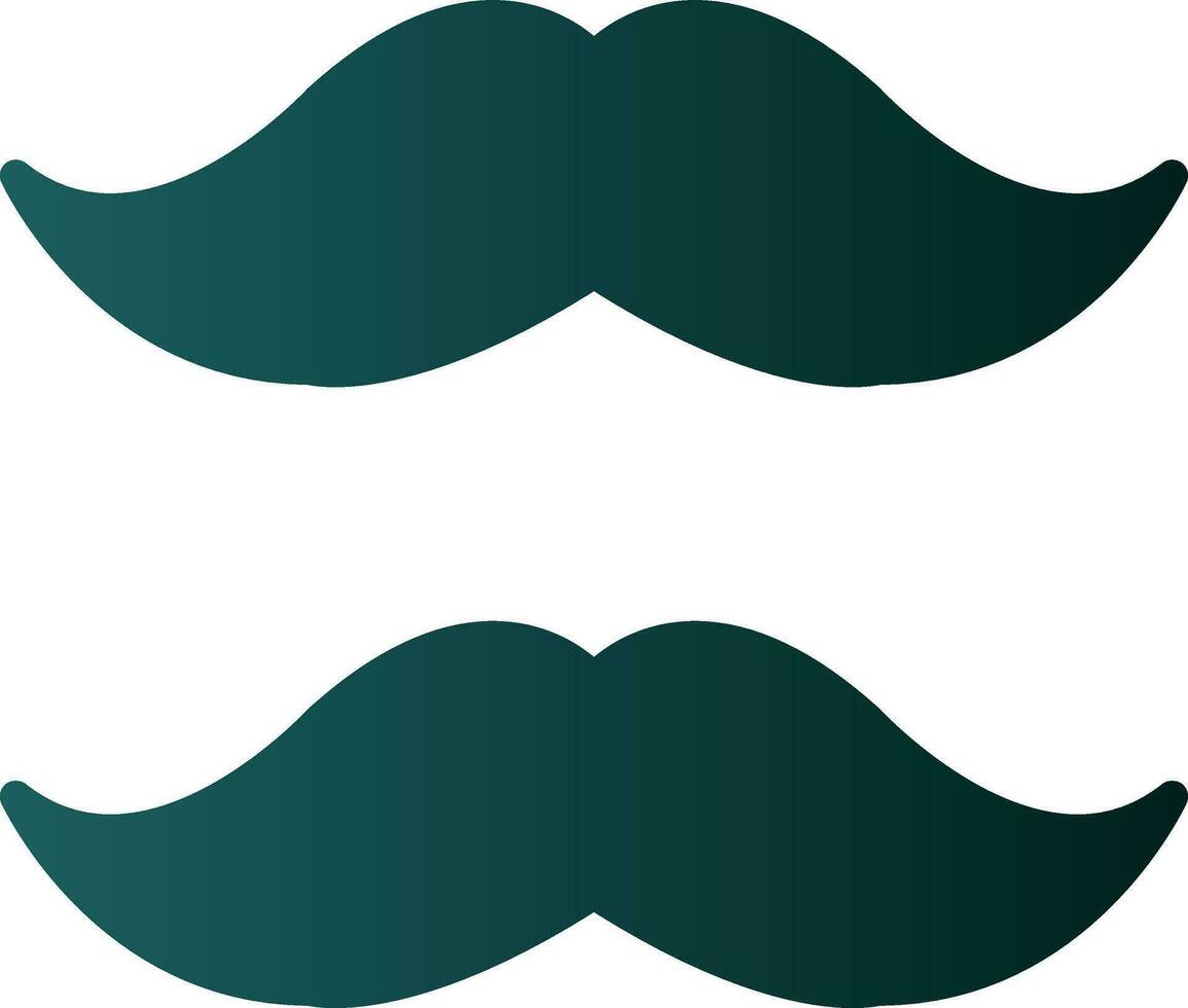 Moustache Vector Icon Design