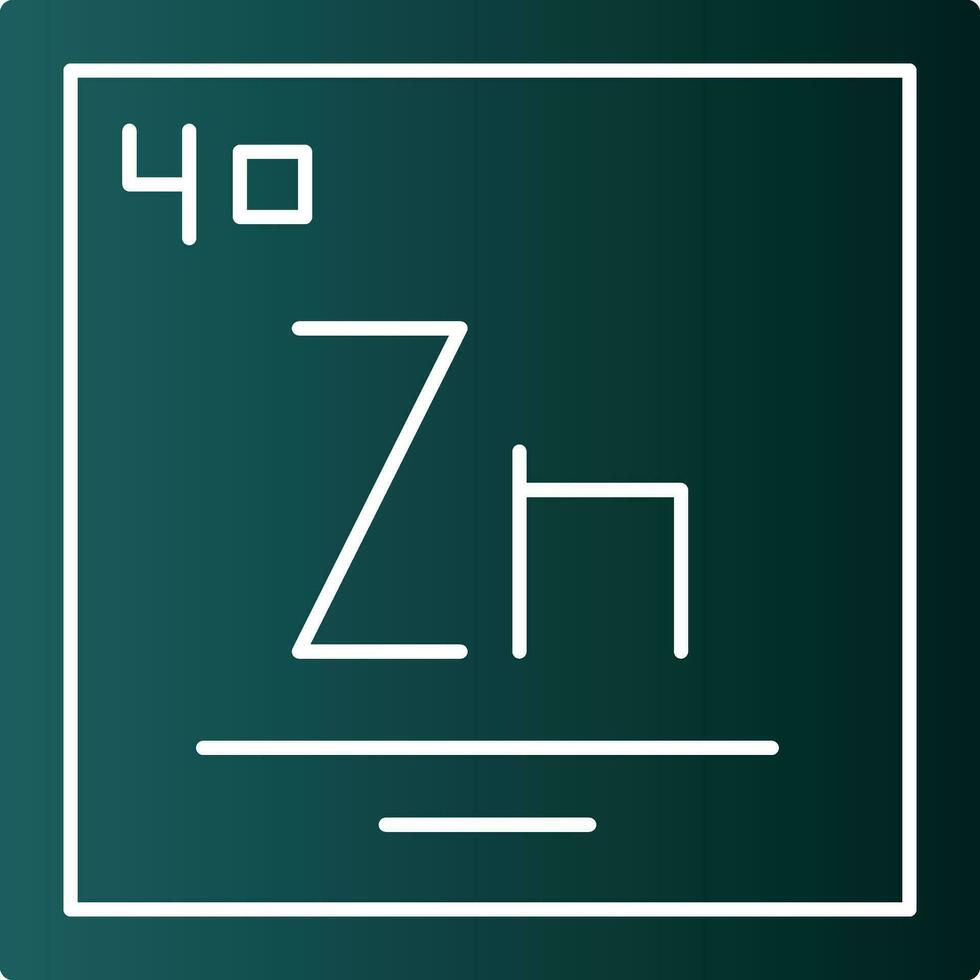 Zirconium Vector Icon Design