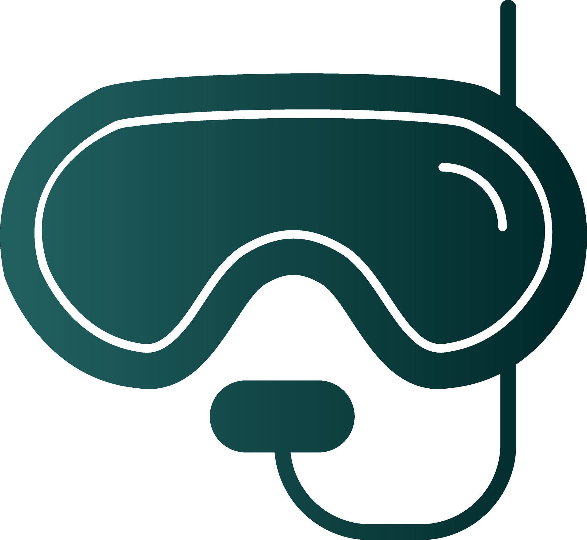 Diving mask Vector Icon Design 25336426 Vector Art at Vecteezy