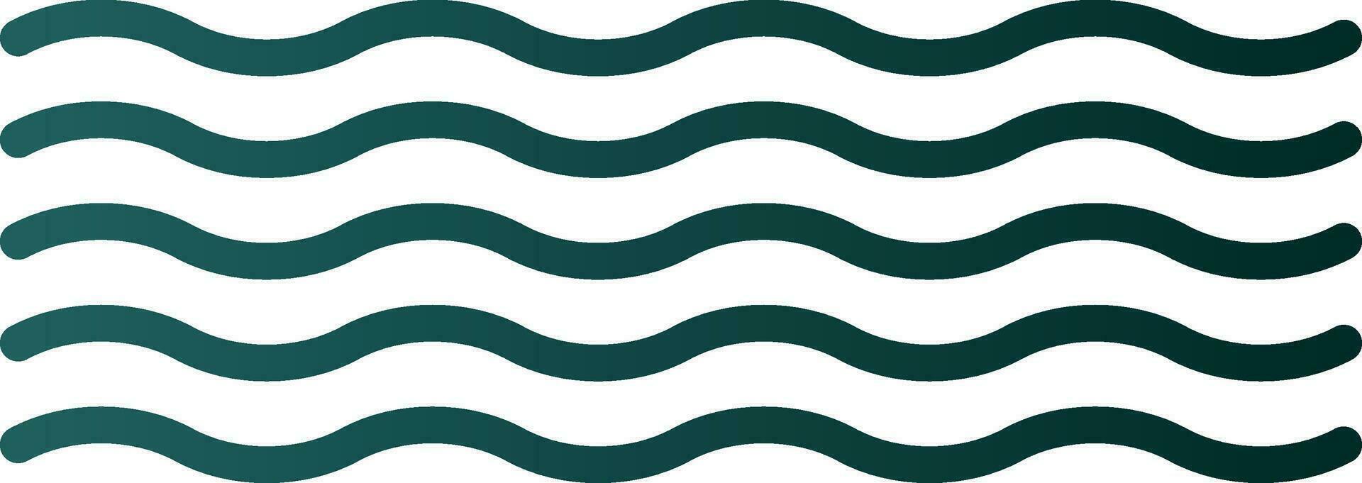 Wave Vector Icon Design